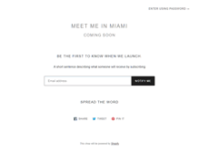 Tablet Screenshot of meetmeinmiami.com